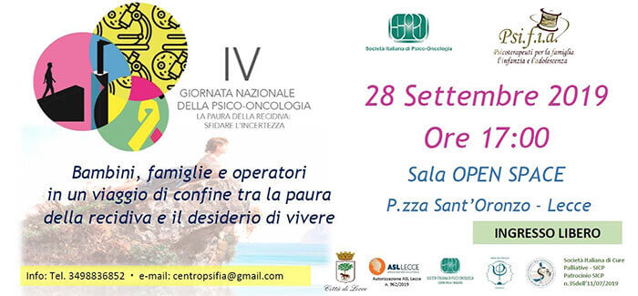 Featured image for “Evento Giornata nazionale della Psico-oncologia”
