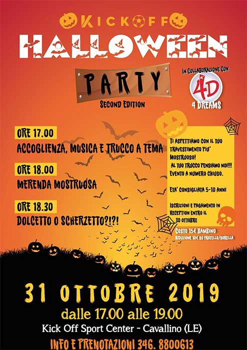 Featured image for “Halloween Party al Kick Off”