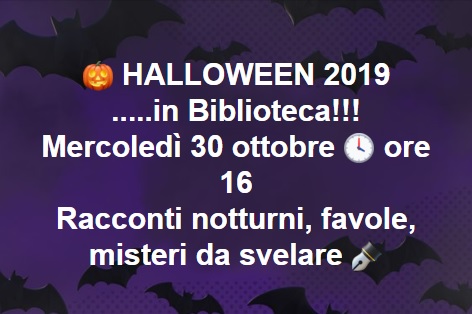 Featured image for “Halloween in Biblioteca”