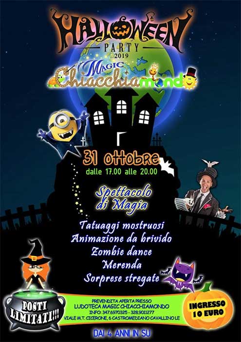 Featured image for “Halloween Party al Magic Chiacchiamondo”