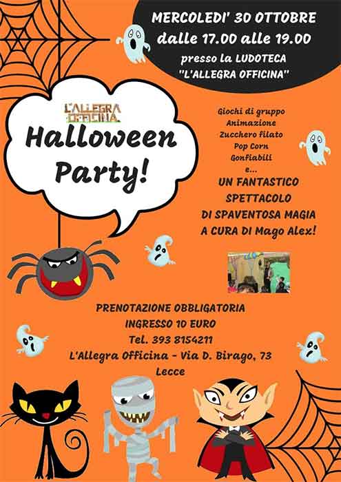 Featured image for “Halloween Party all’Allegra Officina”