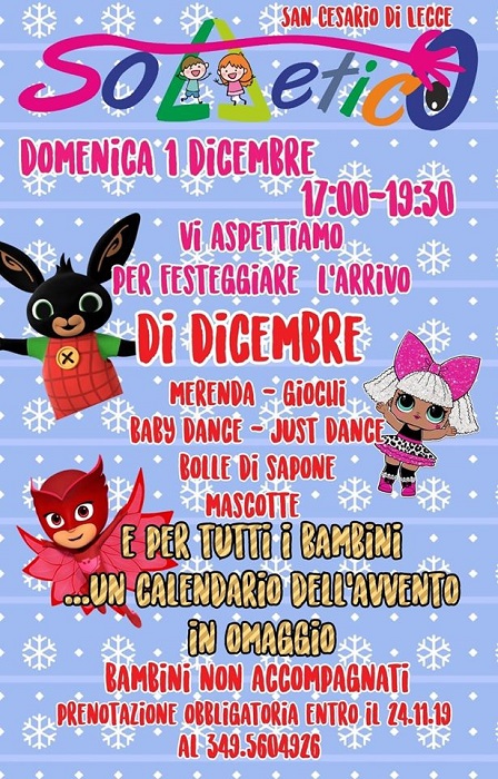 Featured image for “Si festeggia l’arrivo di Dicembre!”