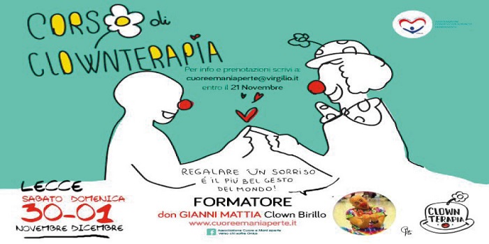 Featured image for “Corso di clownterapia”