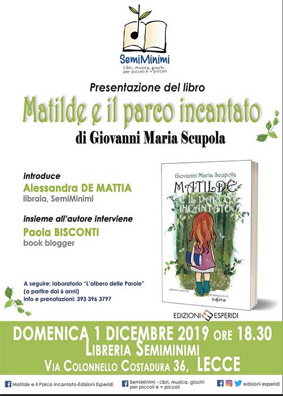 Featured image for “Matilde e il parco incantato”