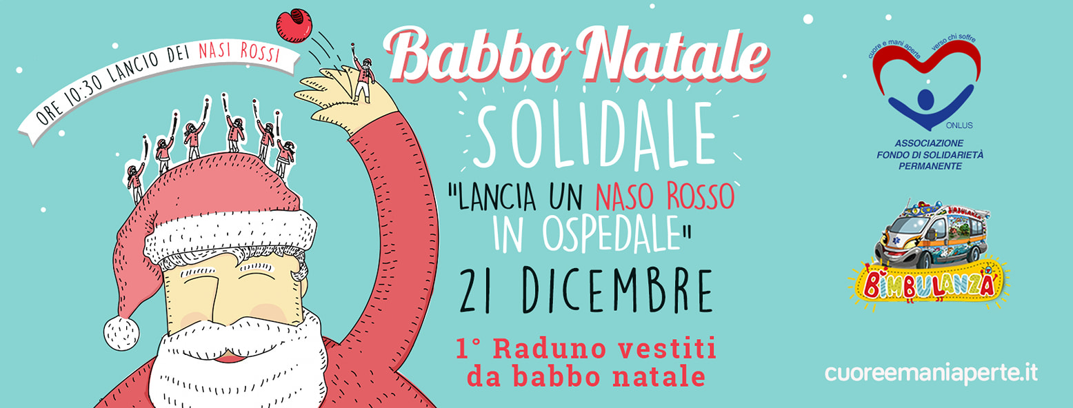 Featured image for “Il raduno dei Babbi Natale col naso rosso”