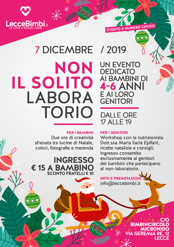Featured image for “Non il solito laboratorio”