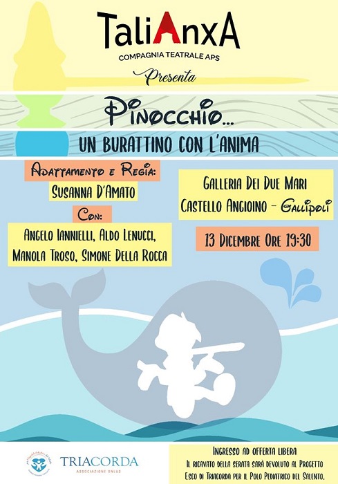Featured image for “Pinocchio… Un burattino con l’anima”
