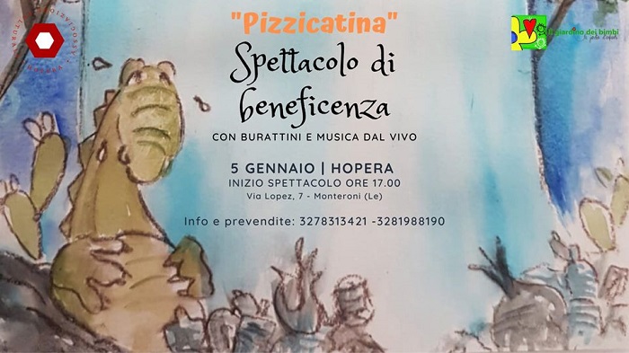 Featured image for ““Pizzicatina” – Spettacolo di beneficenza con burattini”