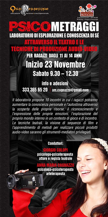 Featured image for “Psicometraggi – Laboratorio di esplorazione e conoscenza di sé”