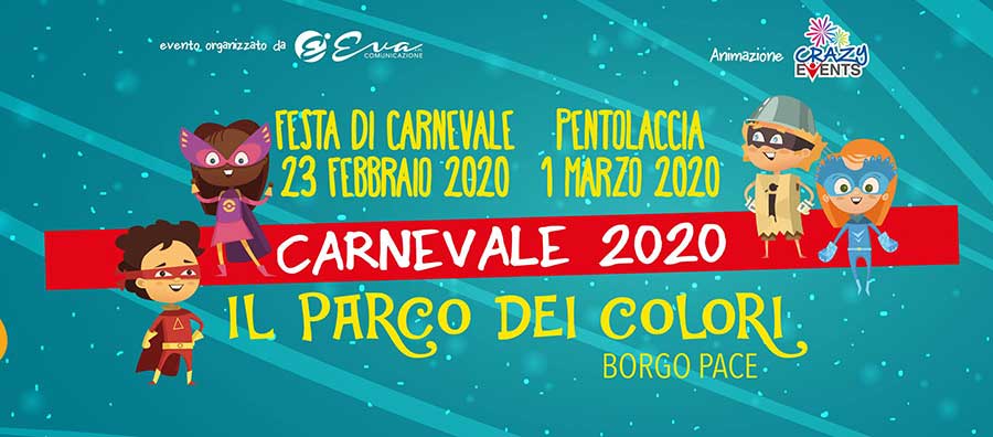 Featured image for “Carnevale 2020 a Il Parco dei Colori”