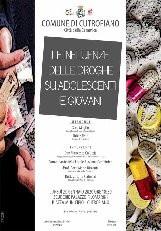 Featured image for “Le influenze delle droghe su giovani ed adolescenti”