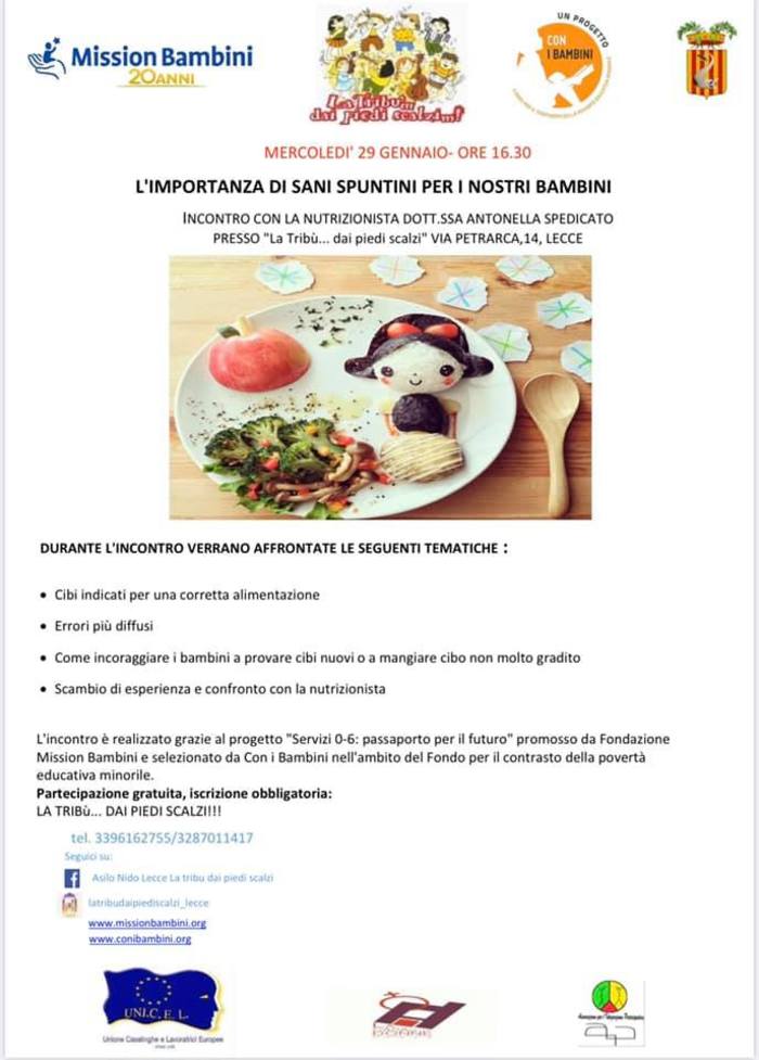 Featured image for “L’importanza di sani spuntini per i nostri bambini”