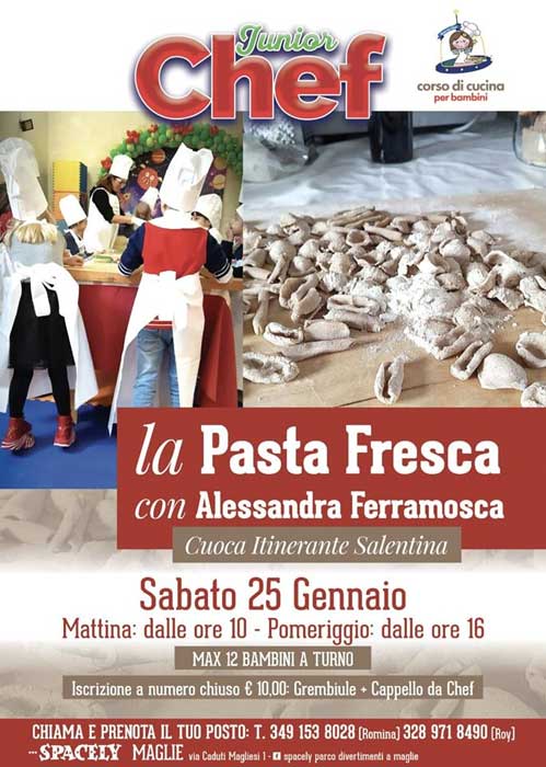 Featured image for “La pasta fresca, laboratorio di cucina”