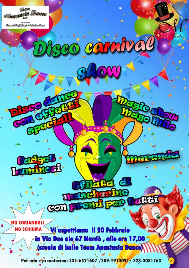 Featured image for “Disco Carnival Show”