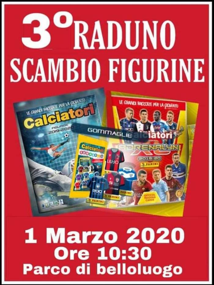 Featured image for “3° Raduno Scambio di Figurine – Lecce, Parco di Belloluogo”