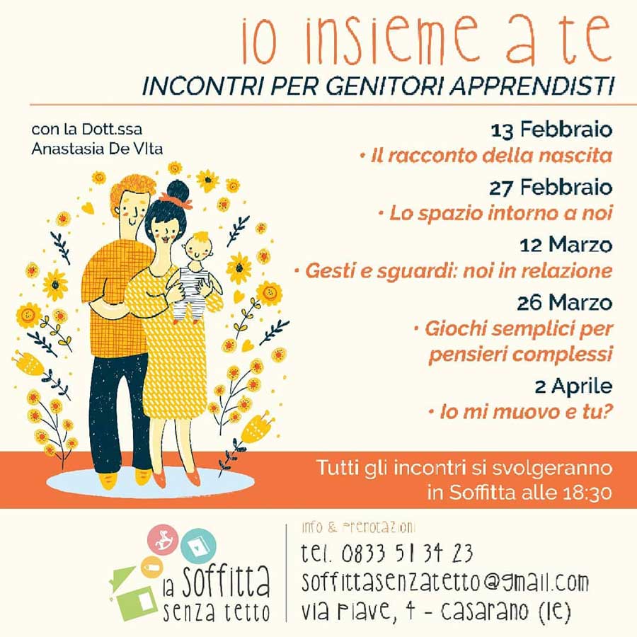 Featured image for “Io insieme a te | incontri per genitori apprendisti”
