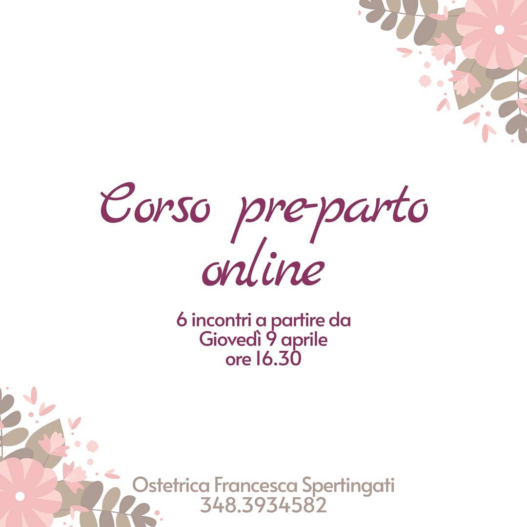 Featured image for “Corso preparto online”