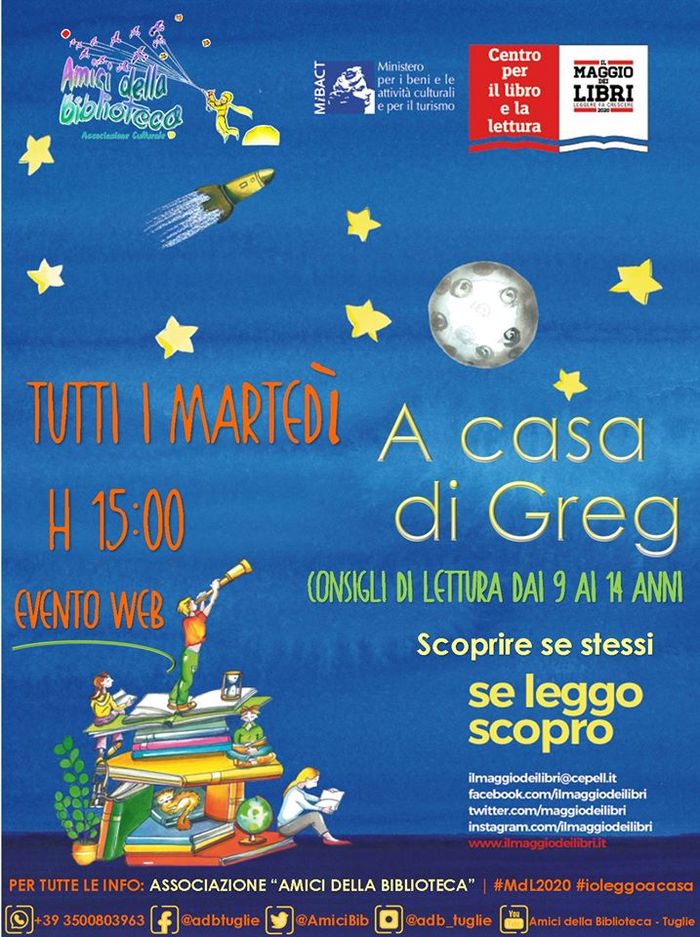 Featured image for “A casa di Greg – consigli di lettura per adolescenti”