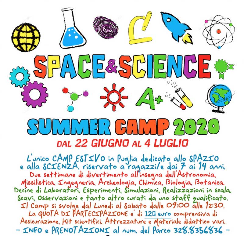 Featured image for “SPACE&SCIENCE SUMMER CAMP 2020”