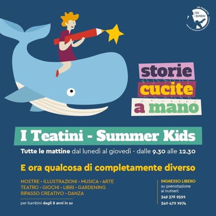 Featured image for “Storie cucite a mano – Summer Kids”