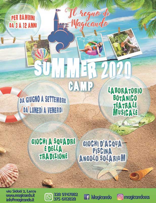 Featured image for “L’estate di Magicando – Summer Camp 2020”