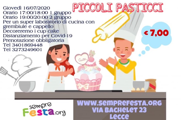 Featured image for “Piccoli Pasticci”
