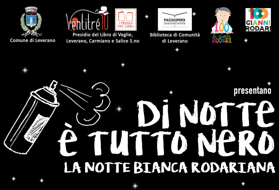 Featured image for “Di notte è tutto nero | La notte bianca rodariana”