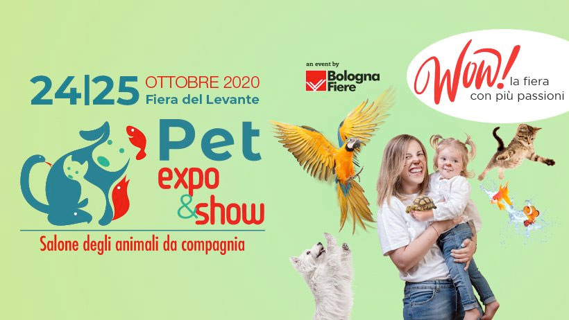 Featured image for “EVENTO ANNULLATO – Pet expo&show Bari”
