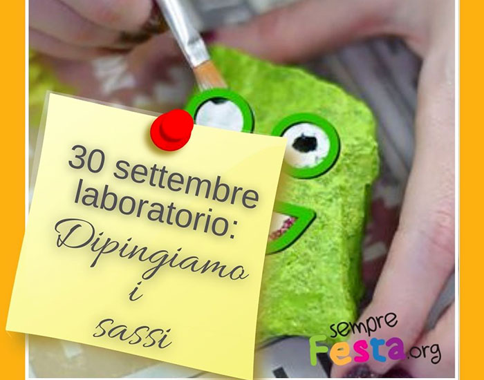 Featured image for “Laboratorio Dipingiamo i sassi”