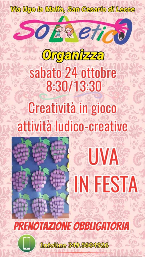 Featured image for “Uva in festa – creatività in gioco”