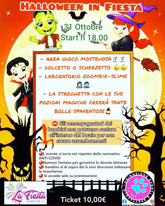 Featured image for “EVENTO ANNULLATO – Halloween in fiesta”