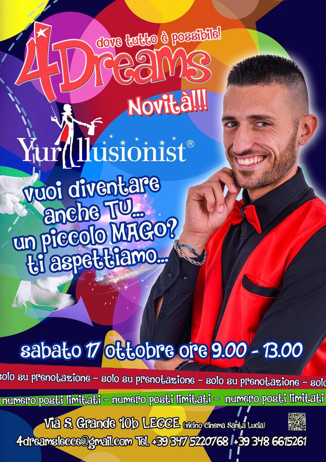 Featured image for “Laboratorio di magia con il Mago Yuri”