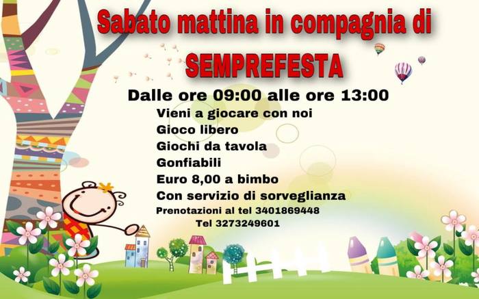 sabato ai gonfiabili