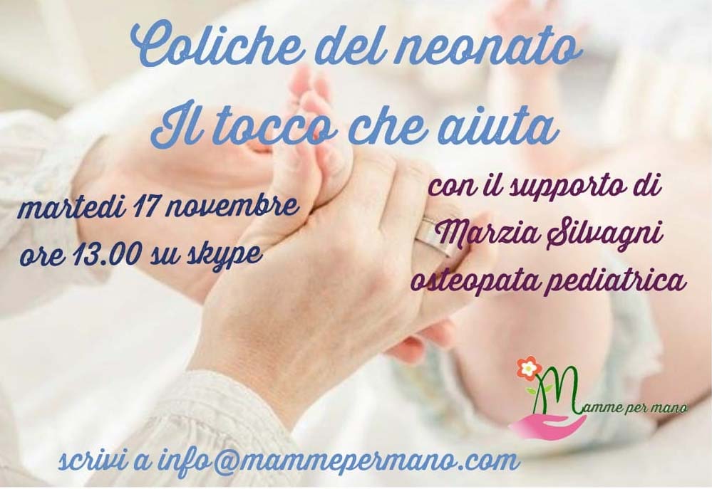 Featured image for “Coliche del neonato – il tocco che aiuta”
