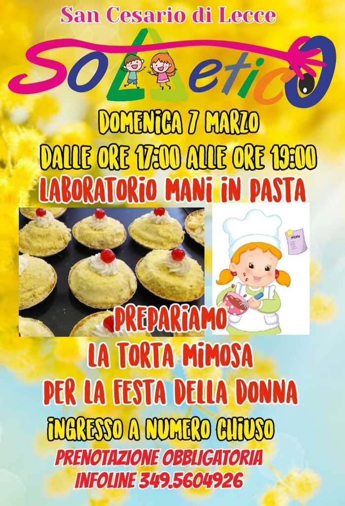Featured image for “Laboratorio mani in pasta”