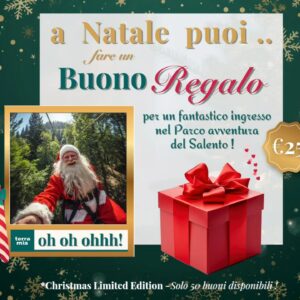 Buono regalo Salento Adventures Park Natale 2025
