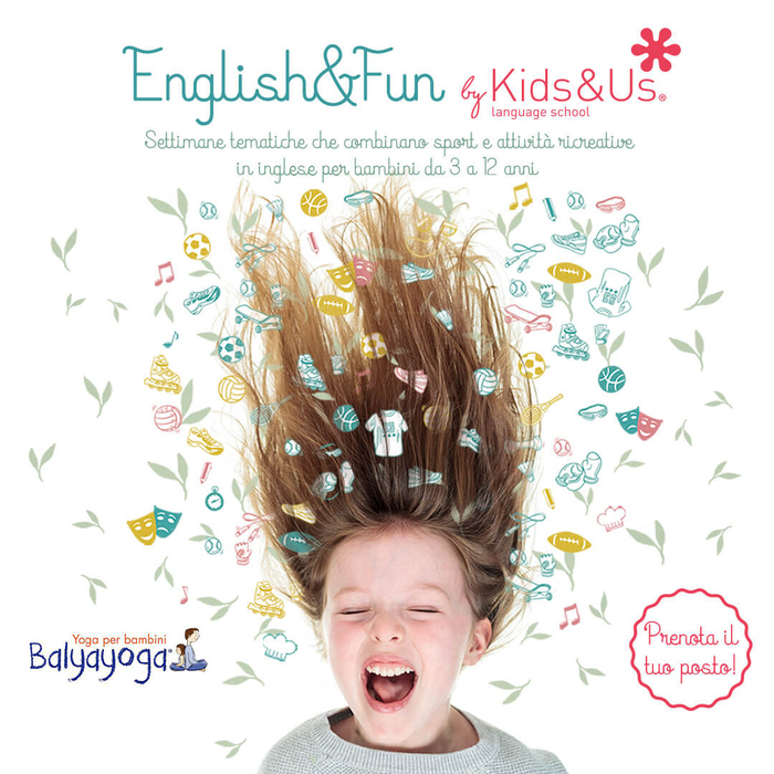 Featured image for “English&Fun by Kids&Us – il campus estivo in inglese”