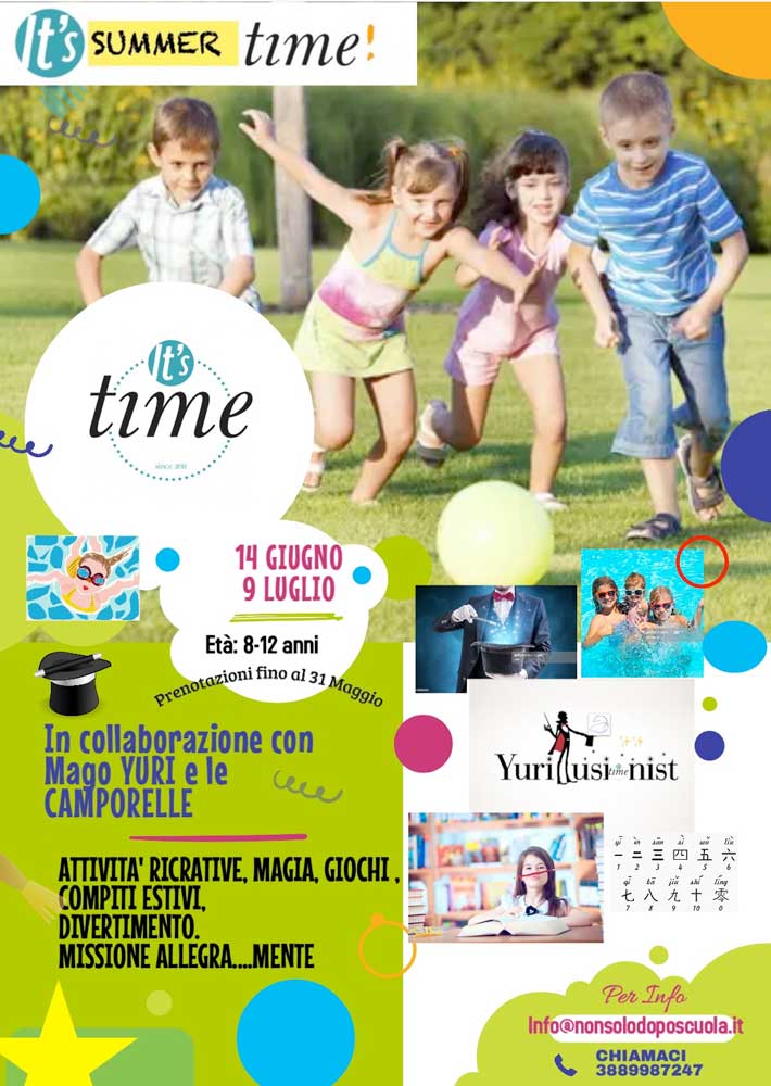 Featured image for “It’s Summer time! – Missione Allegra…mente!”