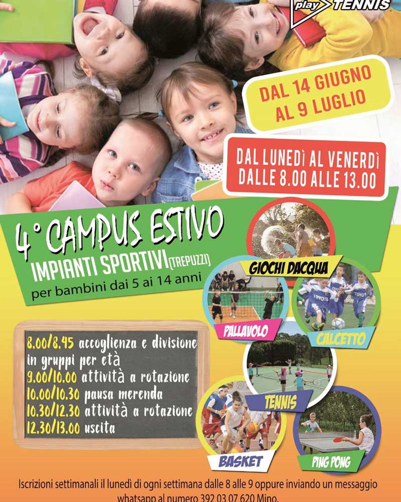 Featured image for “Campus estivo Impianti Sportivi”