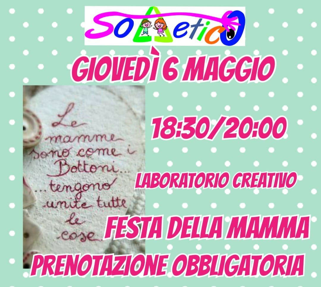 Featured image for “Laboratorio creativo Festa della mamma”