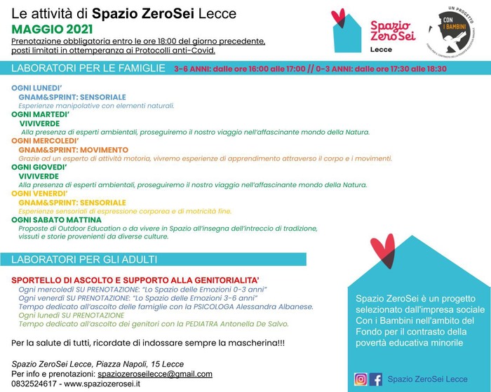 Featured image for “Laboratorio sensoriale Gnam&Sprint”