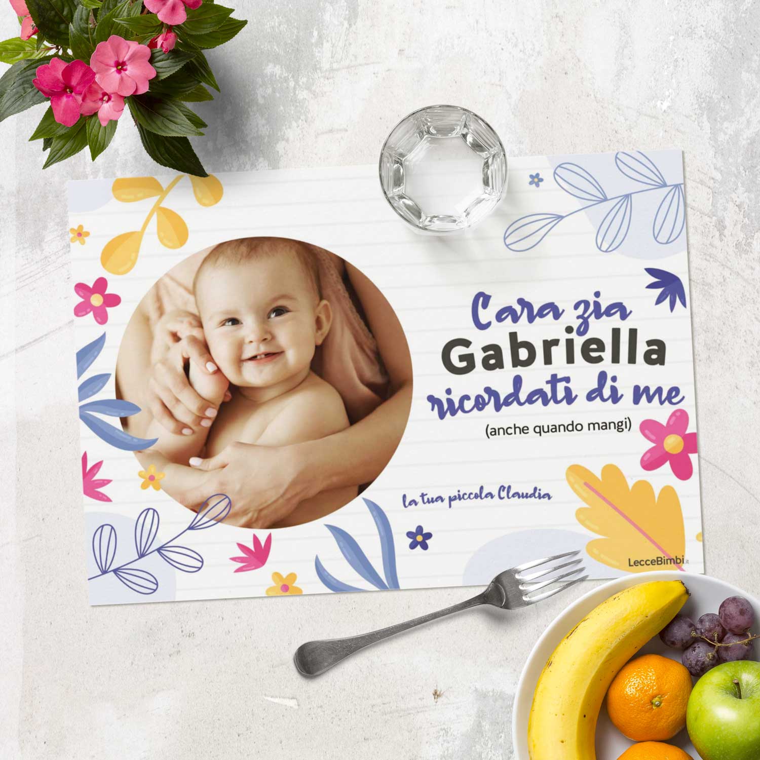 Featured image for “Tovaglietta "ricordati di me"”