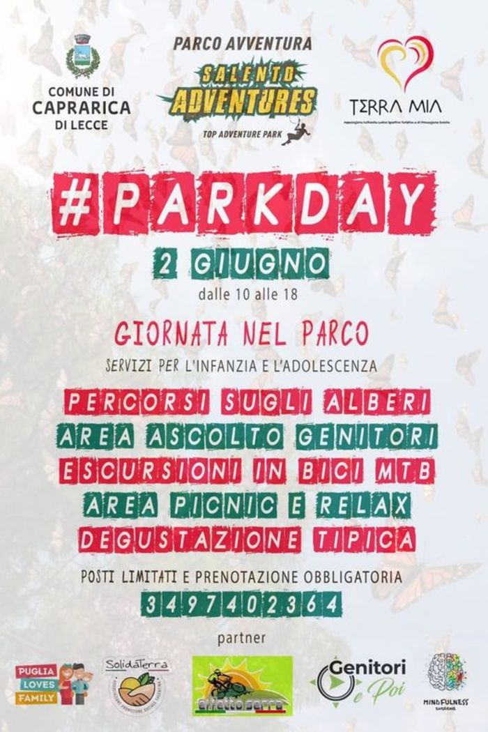Featured image for “PARKDAY – Parco Avventura Salento Adventures”