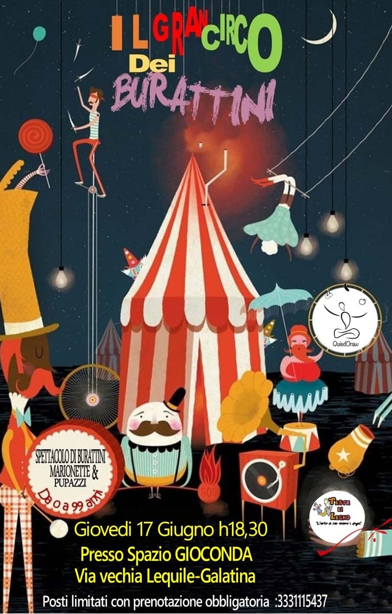 Featured image for “Il gran circo dei burattini”