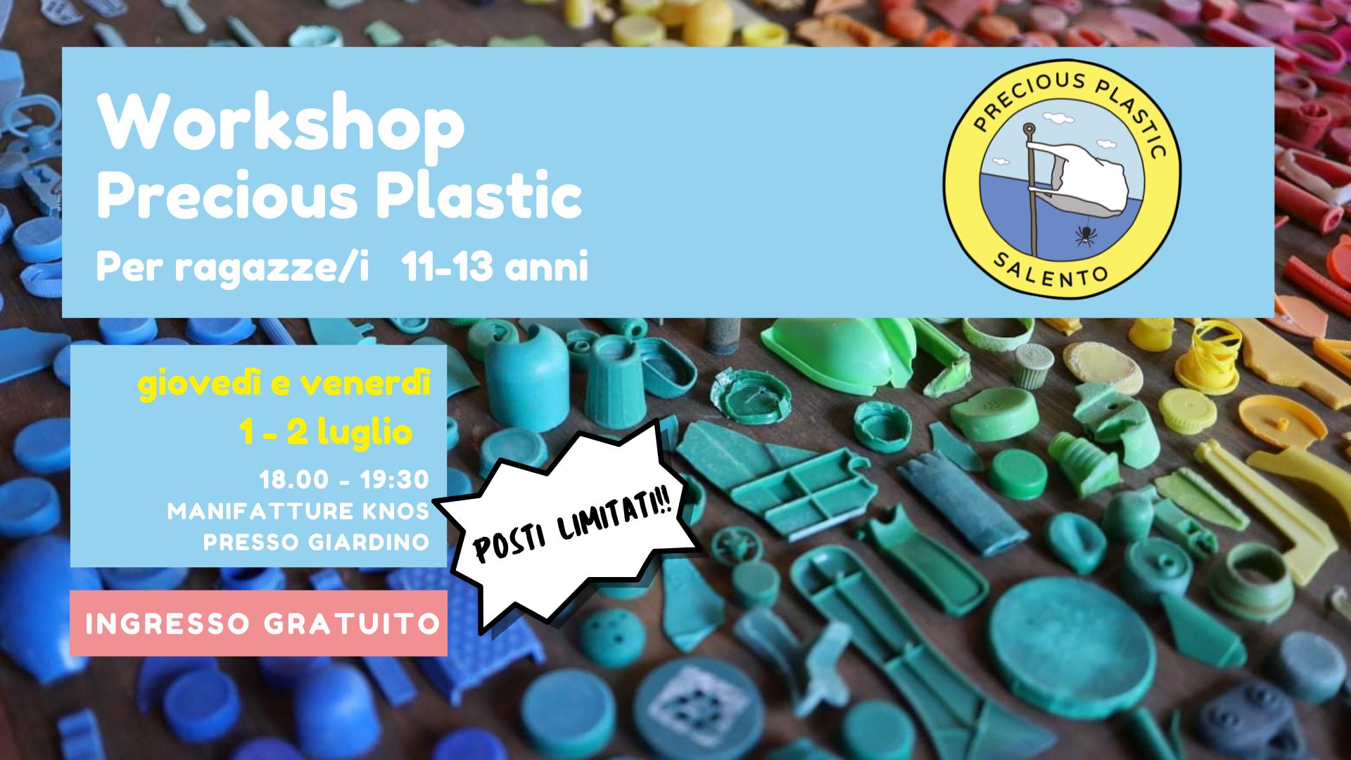 Featured image for “WORKSHOP “PRECIOUS PLASTIC””