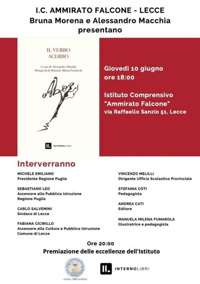 Featured image for “Il verbo acerbo – presentazione libro”