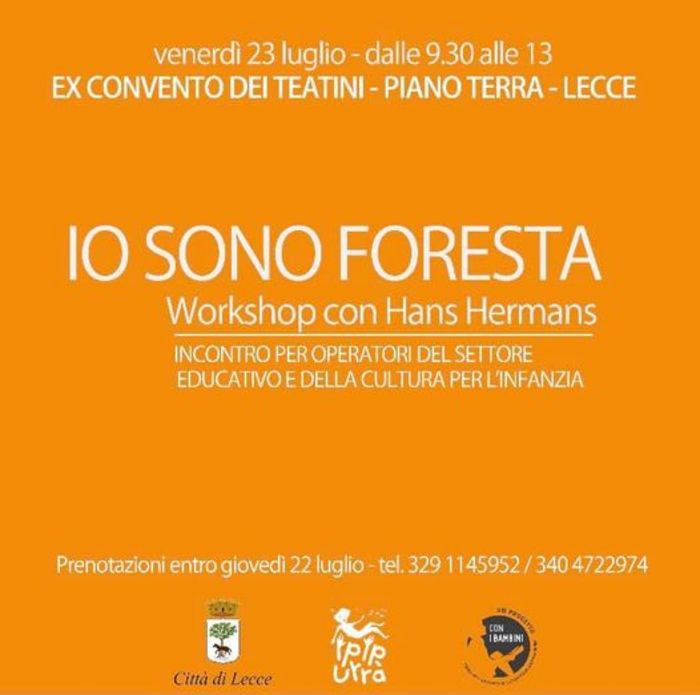 Featured image for “Io sono Foresta – incontro con Hans Hermans”