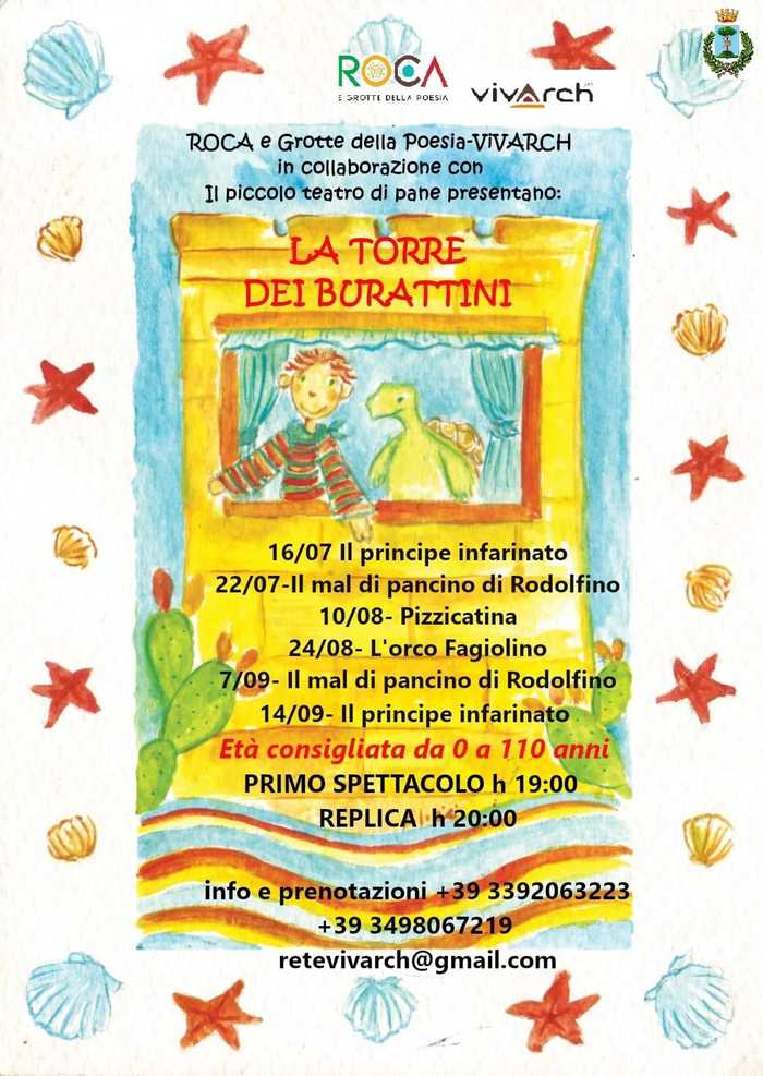 Featured image for “Rassegna La Torre dei burattini – Roca Nuova”