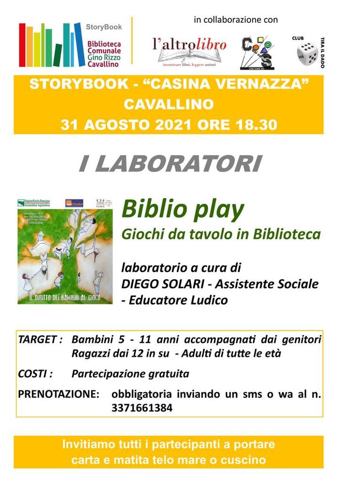 Featured image for “Biblio Play – Giochi da tavolo in biblioteca”