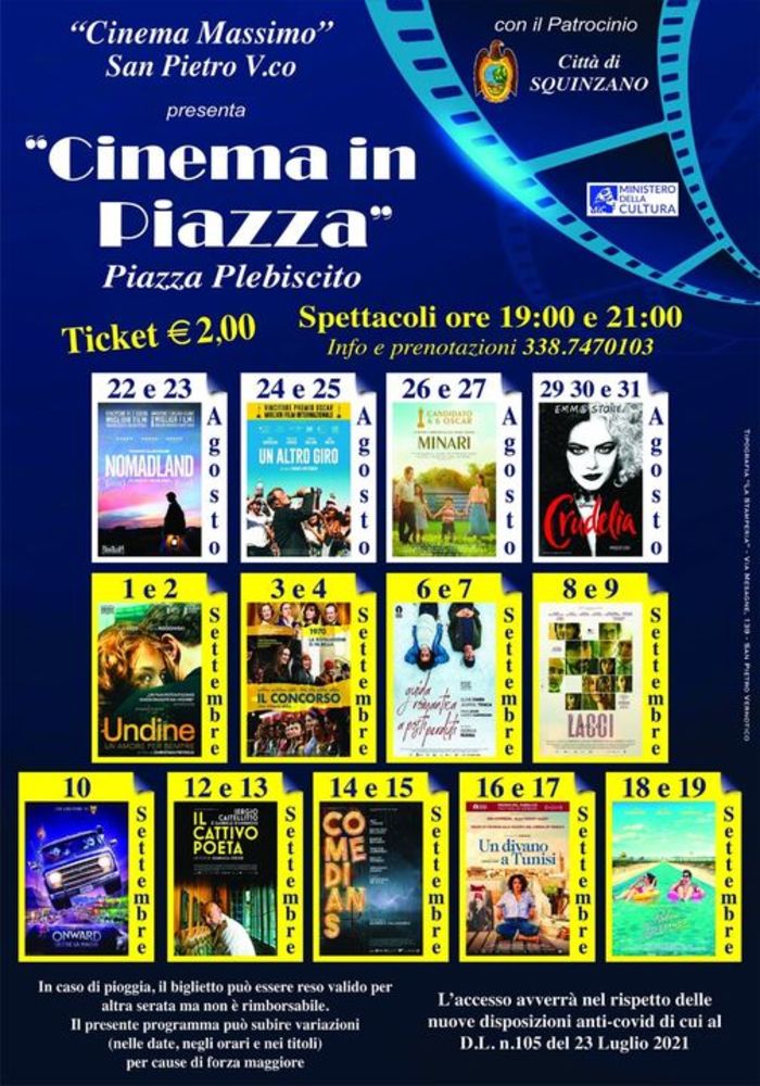 Featured image for “Cinema in piazza – Crudelia”
